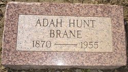 Adah <I>Hunt</I> Brane 