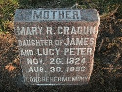 Mary R Molly <I>Peters</I> Cragun 