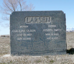 Caroline <I>Olsen</I> Larsen 