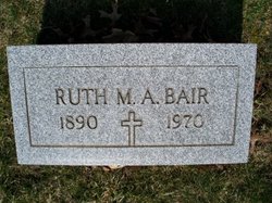 Ruth Marie <I>Adams</I> Bair 