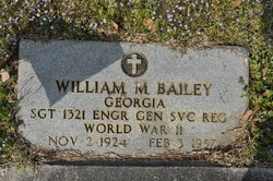 Sgt William M. Bailey 