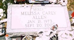 Melissa “Missy” <I>Carey</I> Allen 