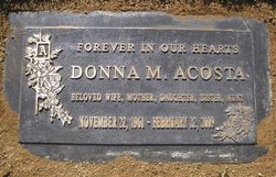 Donna Marie <I>Montano</I> Acosta 