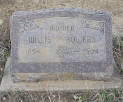 Willie H. <I>Warnica</I> Bowers 