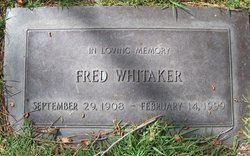 Frederick “Fred” Whitaker 