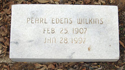 Georgia Pearl <I>Edens</I> Wilkins 