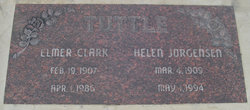 Helen Beatrice <I>Jorgensen</I> Tuttle 