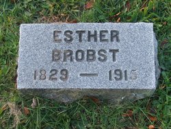 Esther <I>Culp</I> Brobst 