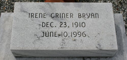 Irene <I>Griner</I> Bryan 