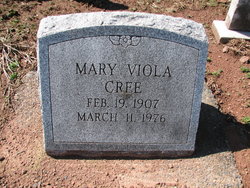 Mary Viola <I>Bailor</I> Cree 