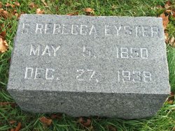 Susan Rebecca <I>Dieffenbacher</I> Eyster 