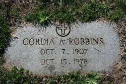 Cordia A. <I>Cash</I> Robbins 
