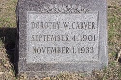 Dorothy Winifred <I>Holmes</I> Carver 
