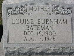 Louise <I>Burnham</I> Bateman 