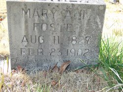 Mary Ann <I>Foster</I> Witherspoon 