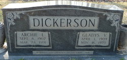 Archie L Dickerson 