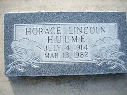 Horace Lincoln Hulme 