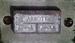 Ethel Bell “Lay” <I>Haddock</I> Abbott 