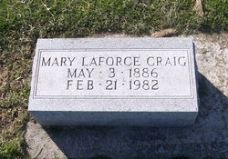 Mary <I>LaForce</I> Craig 