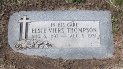 Elsie Harriet <I>Viers</I> Thompson 