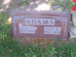 Ada B <I>Willston</I> Adams 