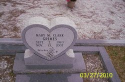 Mary M <I>Clark</I> Grimes 