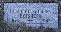 Inez <I>Montgomery</I> Boisvert 