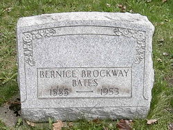 Bernice Belva <I>Brockway</I> Bates 