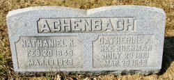 Nathaniel K Achenbach 