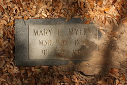 Mary Elizabeth “Mamie” <I>Horton</I> Myers 