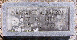 Margaret Ann <I>Bricker</I> Barron 