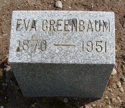 Eva M <I>Adolph</I> Greenbaum 