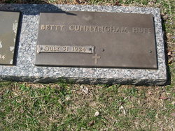 Betty <I>Cunnyngham</I> Huff 