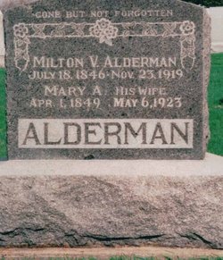 Mary Ann <I>Wilcox</I> Alderman 