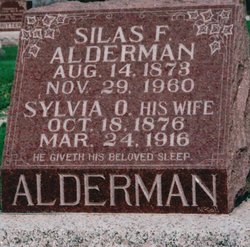 Sylvia O. <I>Abrams</I> Alderman 