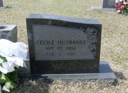 Cecile <I>Husbands</I> Braxton 