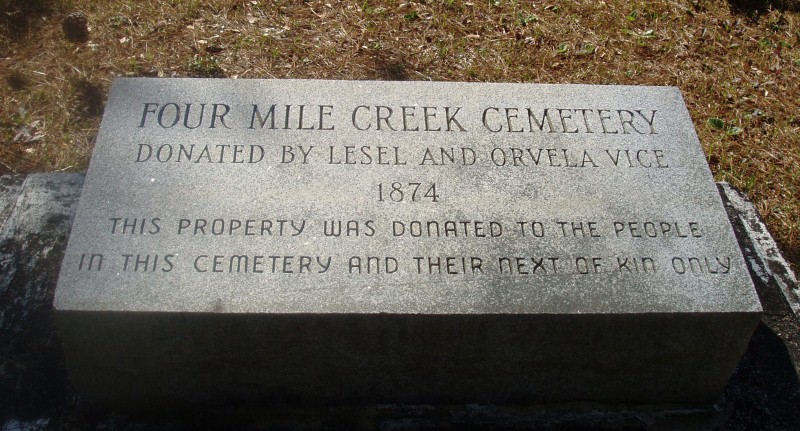 Four Mile Creek Cemetery