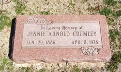 Jennie Simmons <I>Arnold</I> Crumley 
