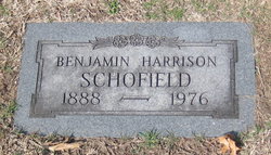 Benjamin Harrison “Harry” Schofield 