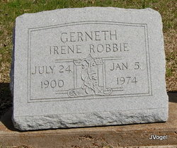 Irene Robbie <I>Wright</I> Gerneth 