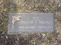 Hattie B. <I>Glaser</I> Anklam Belling 