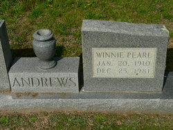 Winnie Pearl <I>Ball</I> Andrews 