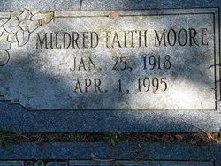 Mildred Faith <I>Argent</I> Moore 