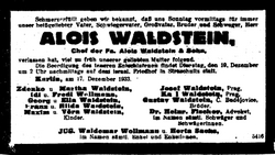 Alois Waldstein 