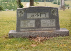 Bertha <I>Todd</I> Barnett 