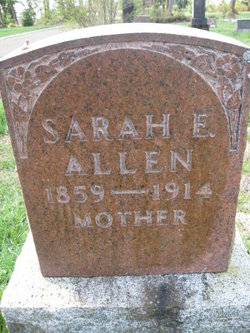 Sarah Emma <I>Bagley</I> Allen 