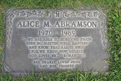 Alice Marie Abramson 
