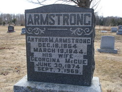 Georgina <I>McCue</I> Armstrong 