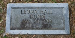 Leona Myrtle <I>Hall</I> Dunn 