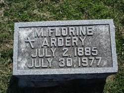 Mary Florine <I>Bowman</I> Ardery 